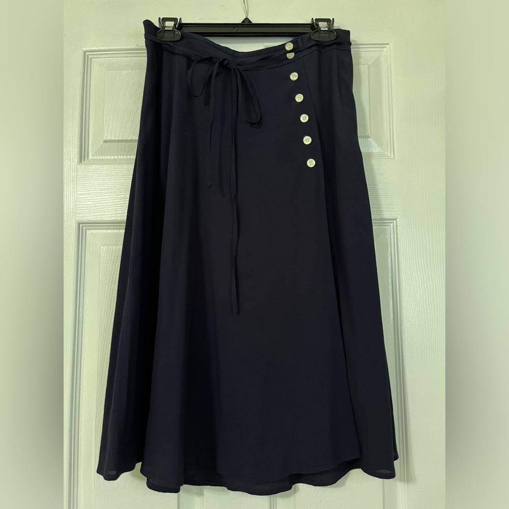 Navy Talbots skirt